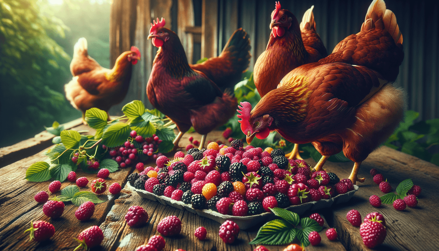 Can Chickens Eat Boysenberries?