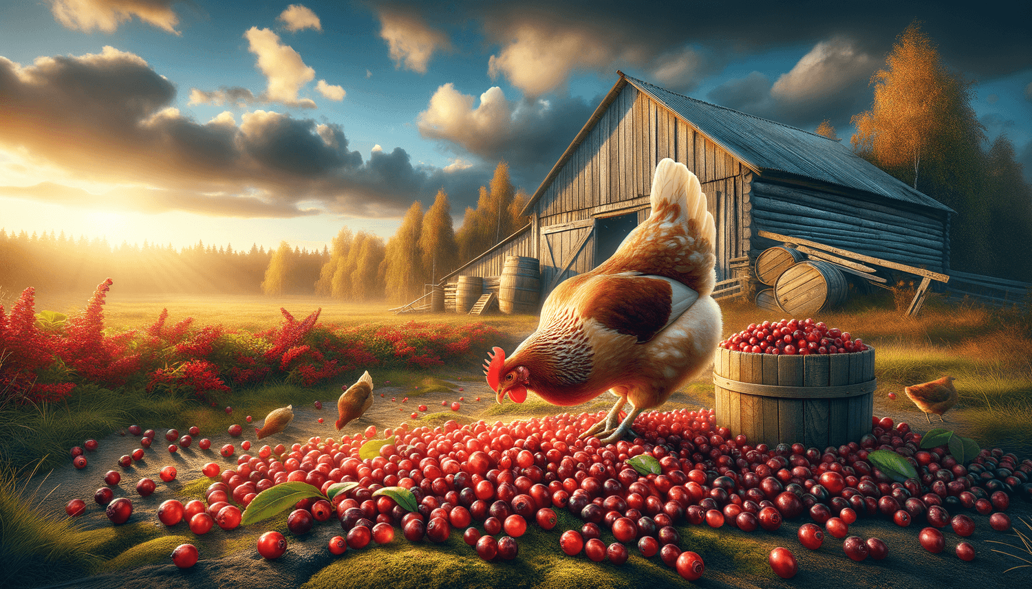 Can Chickens Eat Cranberries?