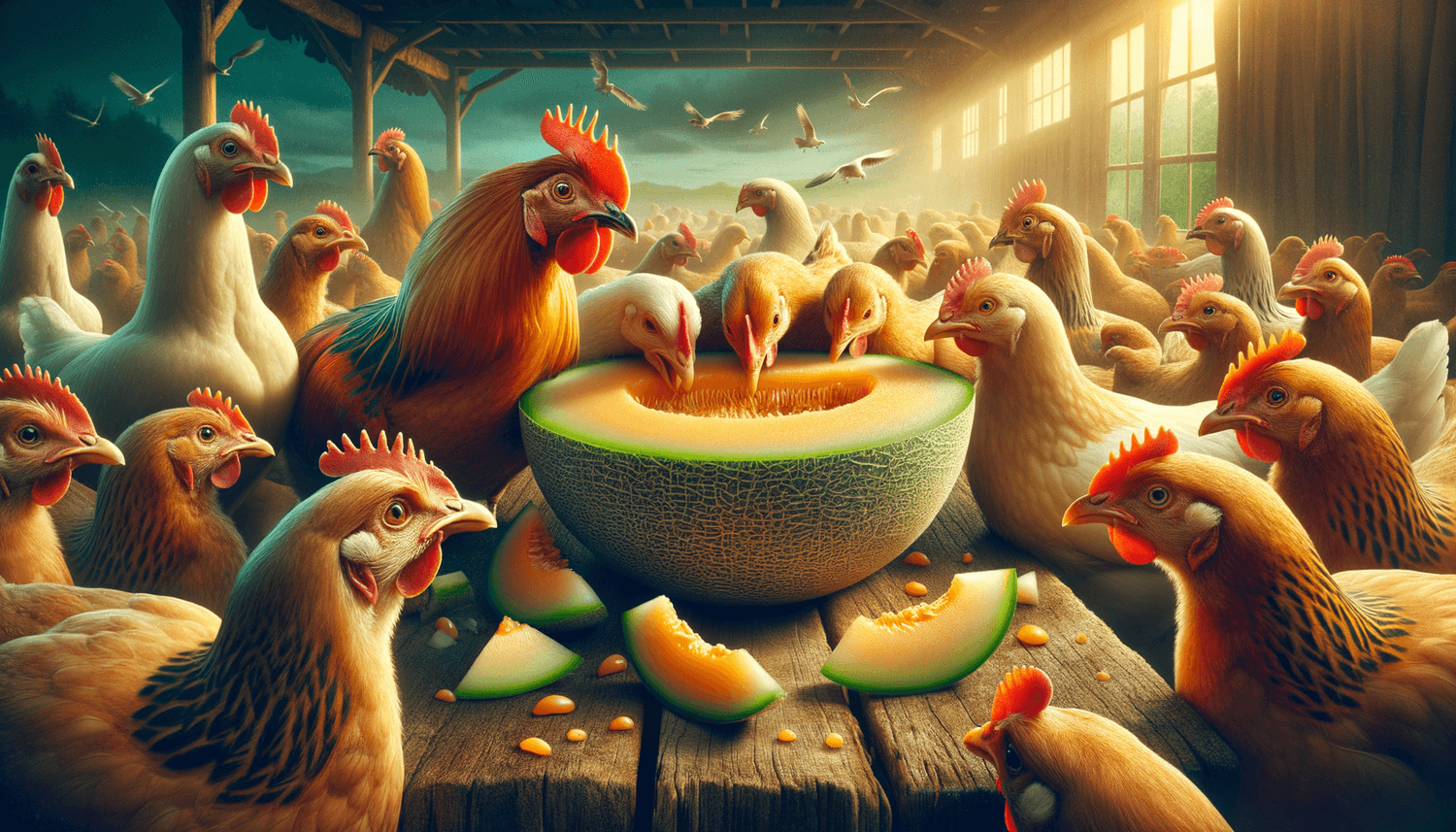 Can Chickens Eat Honeydew Melon?