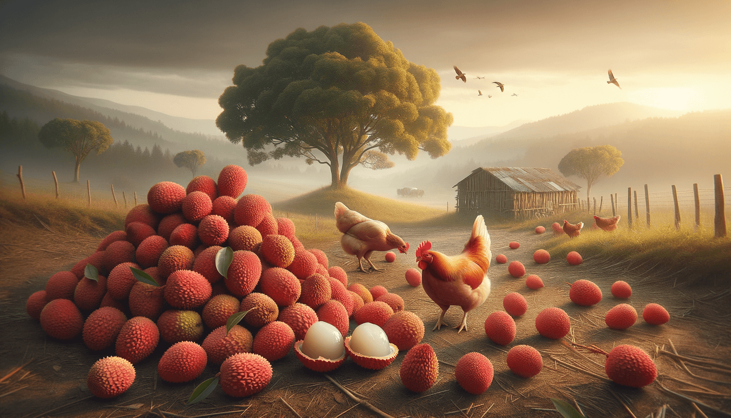 Can Chickens Eat Lychees?