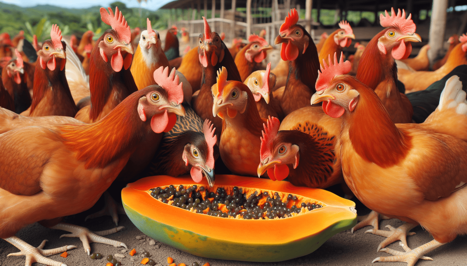 Can Chickens Eat Papaya?