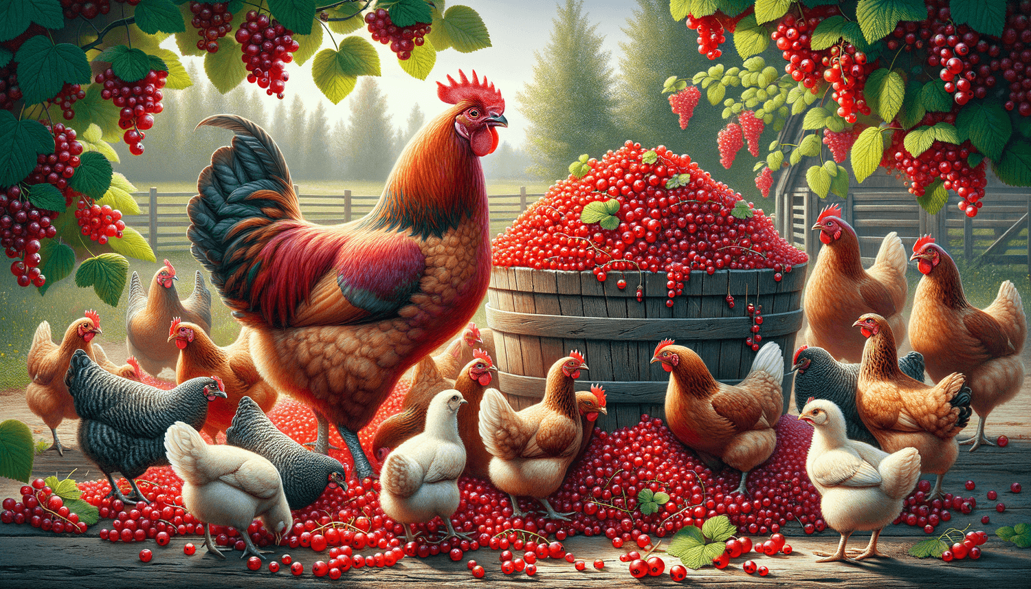 Can Chickens Eat Redcurrants?