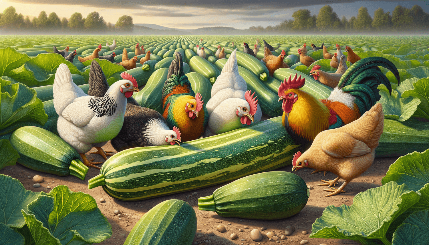 Can Chickens Eat Zucchini?