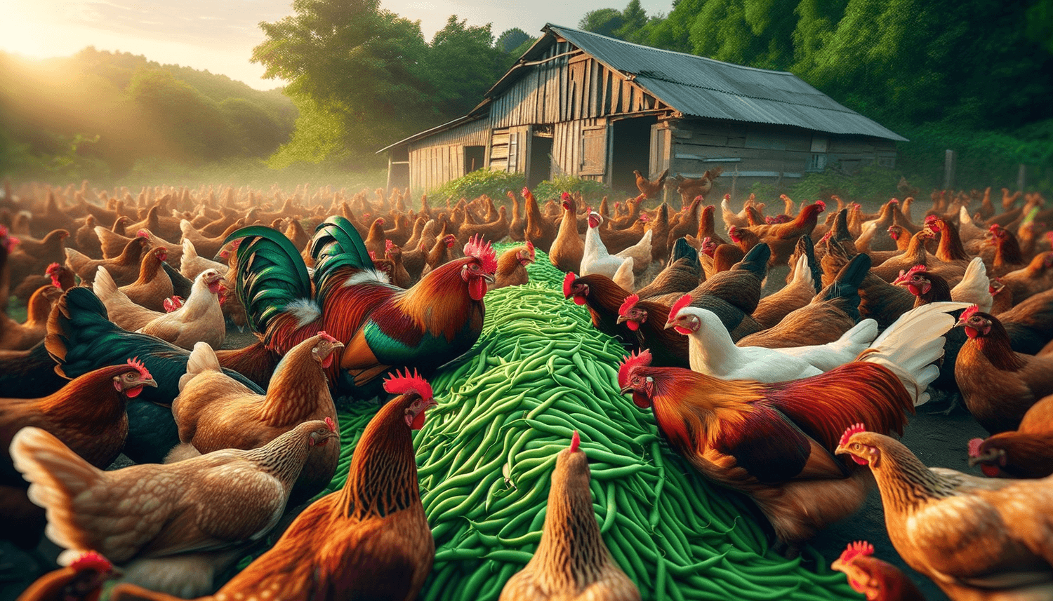 Can Chickens Eat Green Beans?