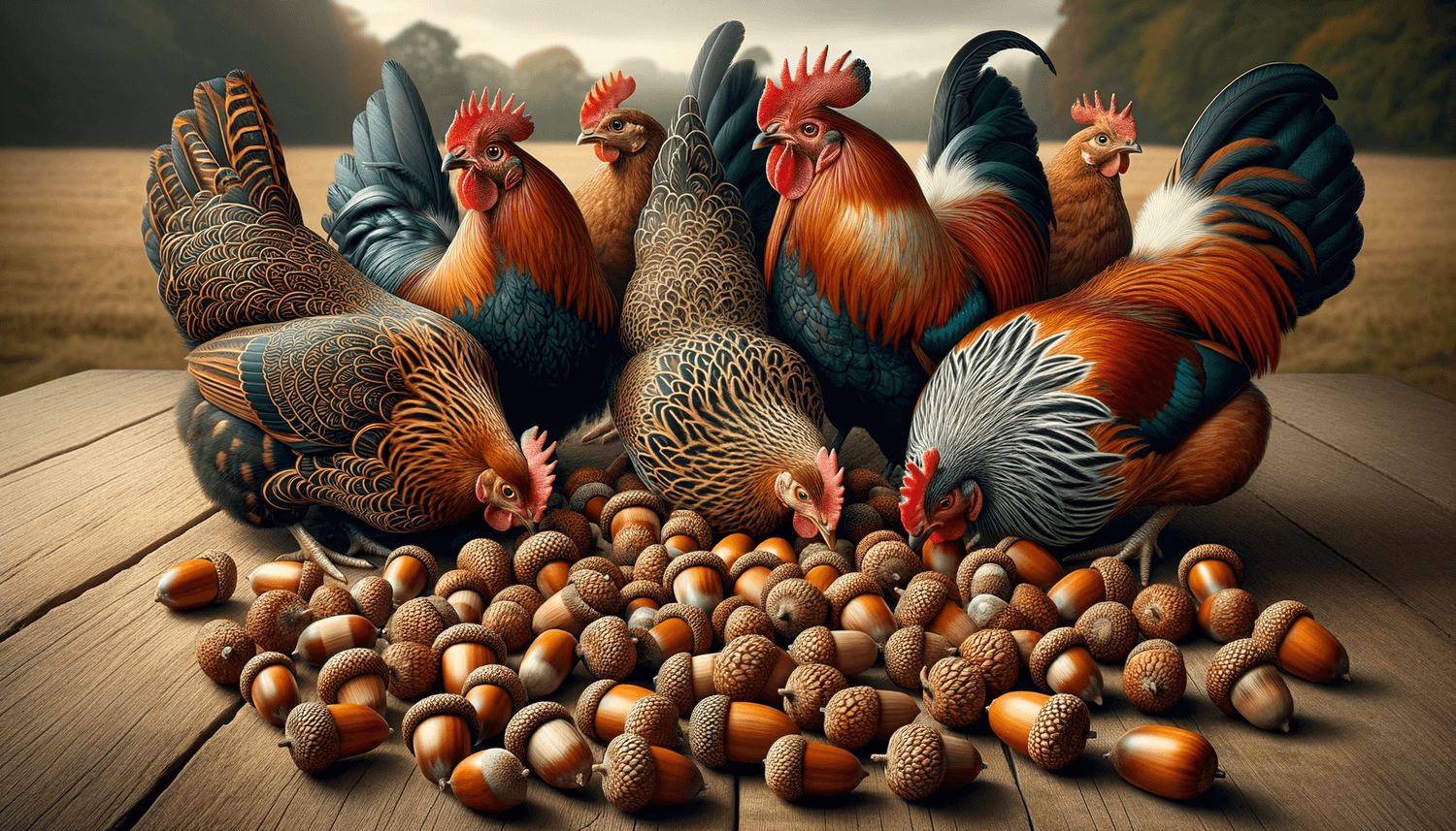 Can Chickens Eat Acorns?