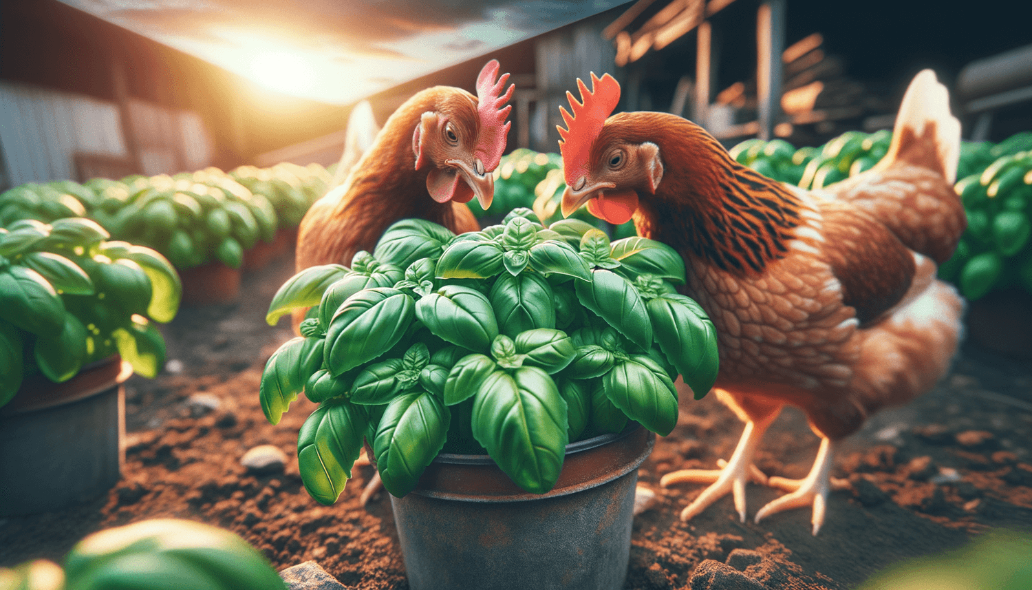 Can Chickens Eat Basil?