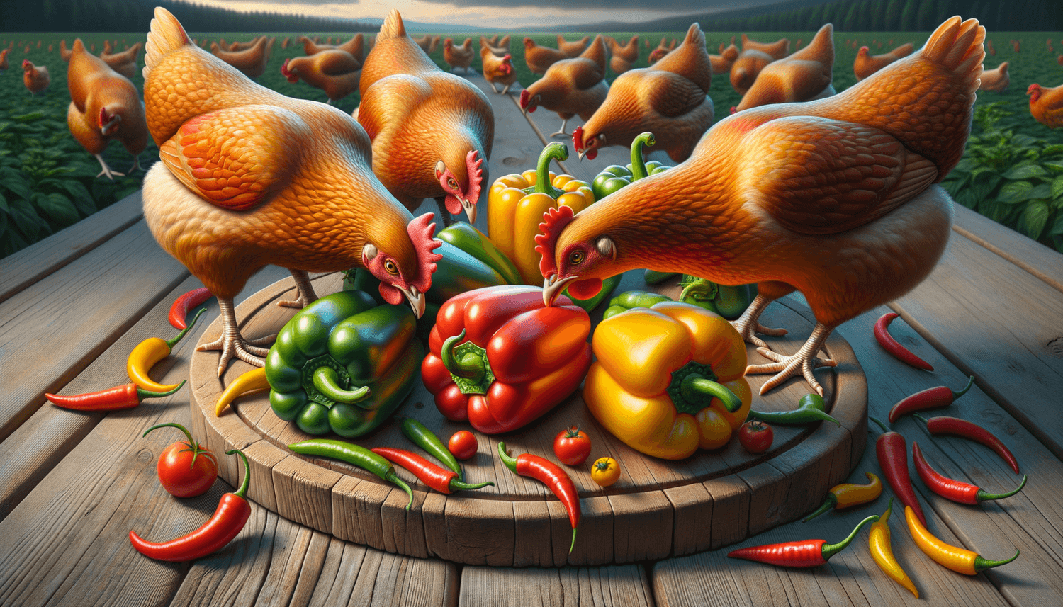 Can Chickens Eat Bell Peppers?