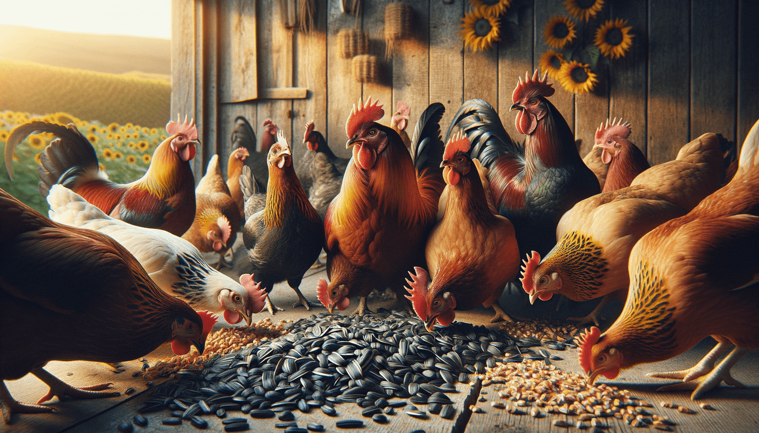 Can Chickens Eat Black Oil Sunflower Seeds?