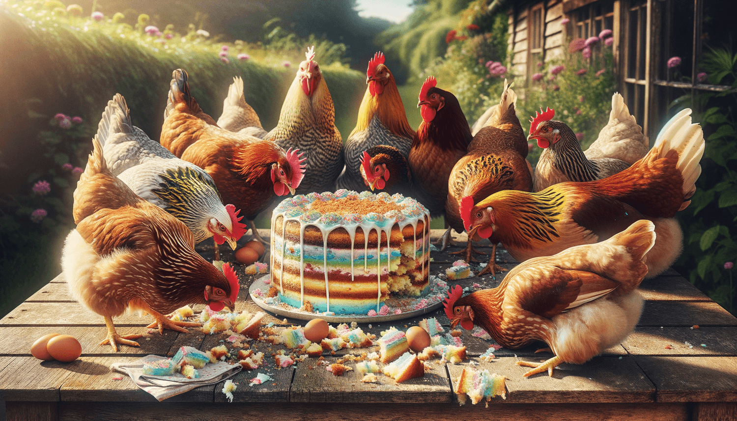 Can Chickens Eat Cake?