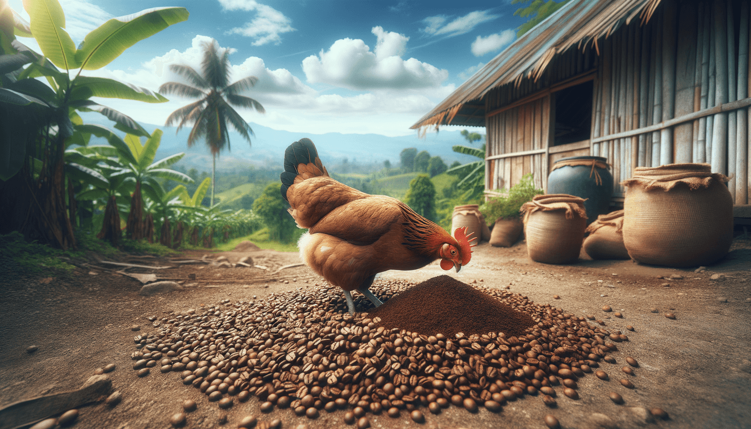 Can Chickens Eat Coffee Grounds?