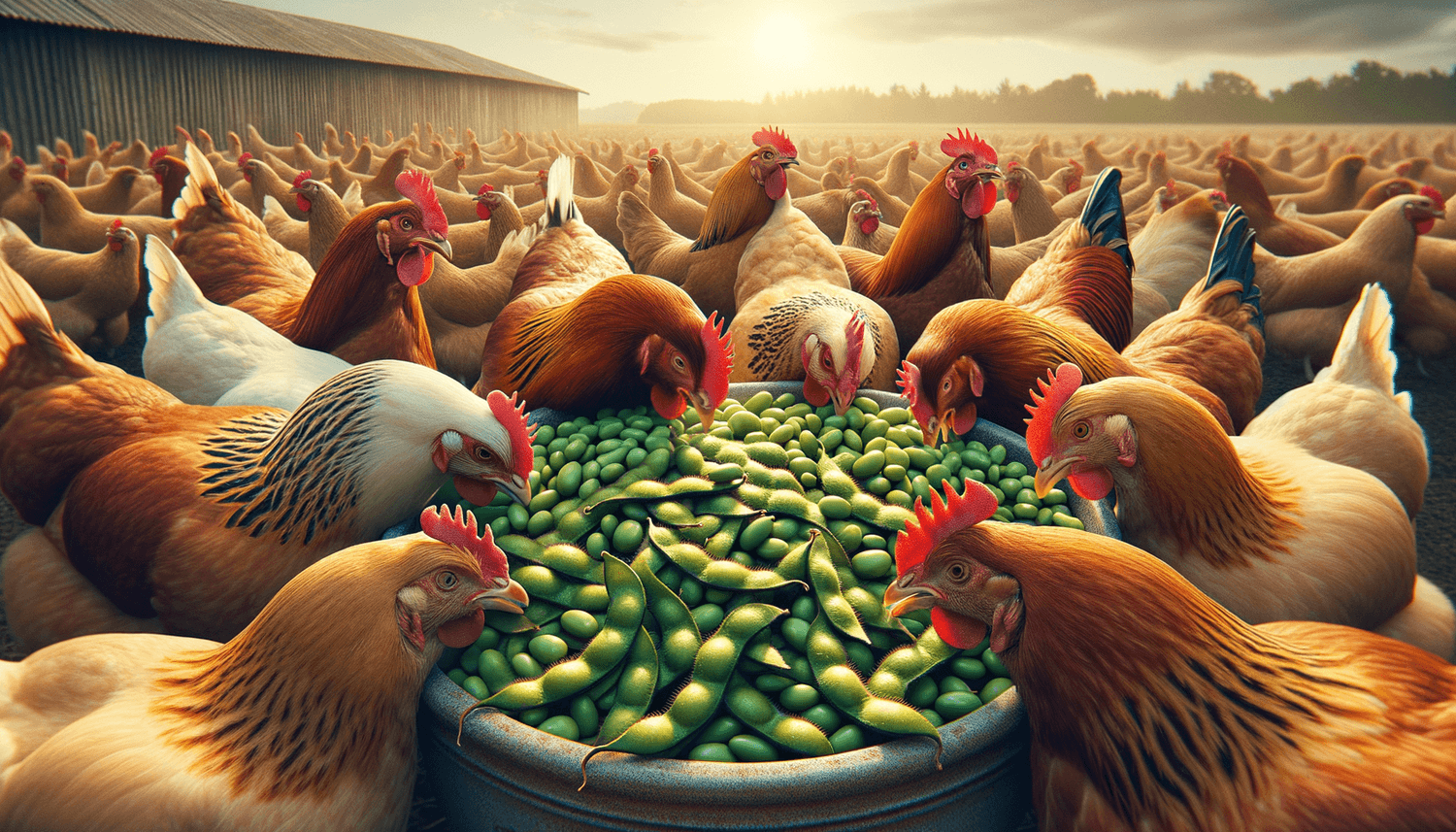 Can Chickens Eat Edamame?