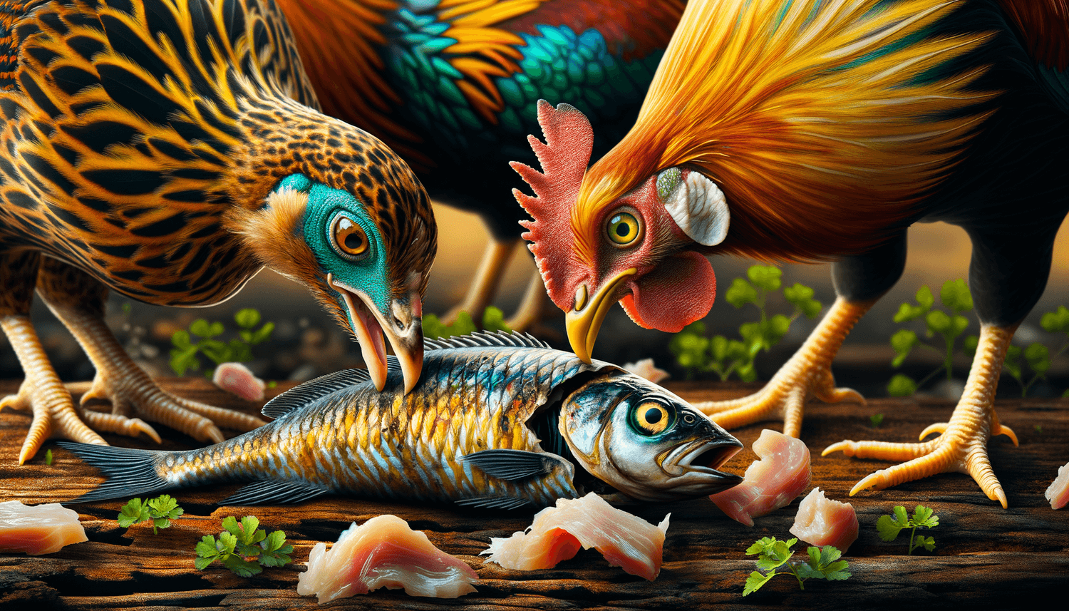 Can Chickens Eat Fish?