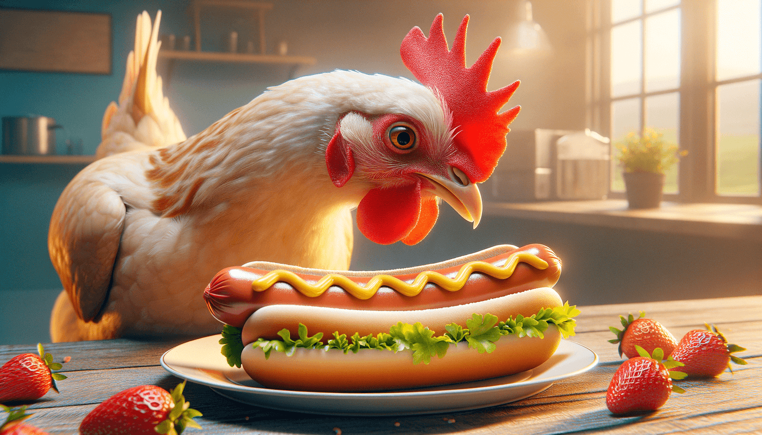 Can Chickens Eat Hot Dogs?