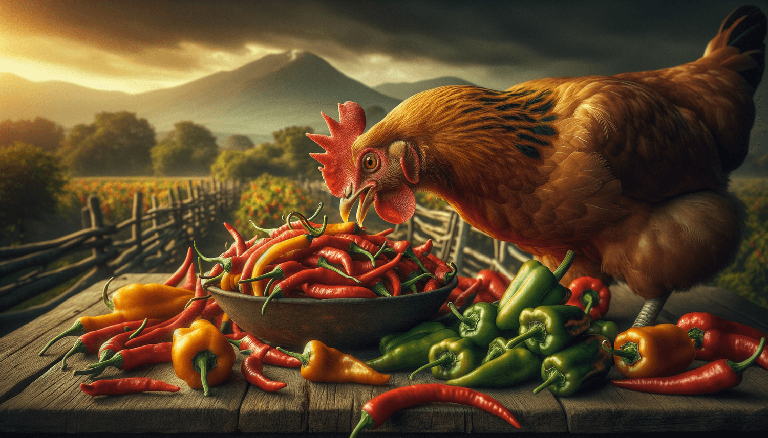 Can Chickens Eat Hot Peppers?