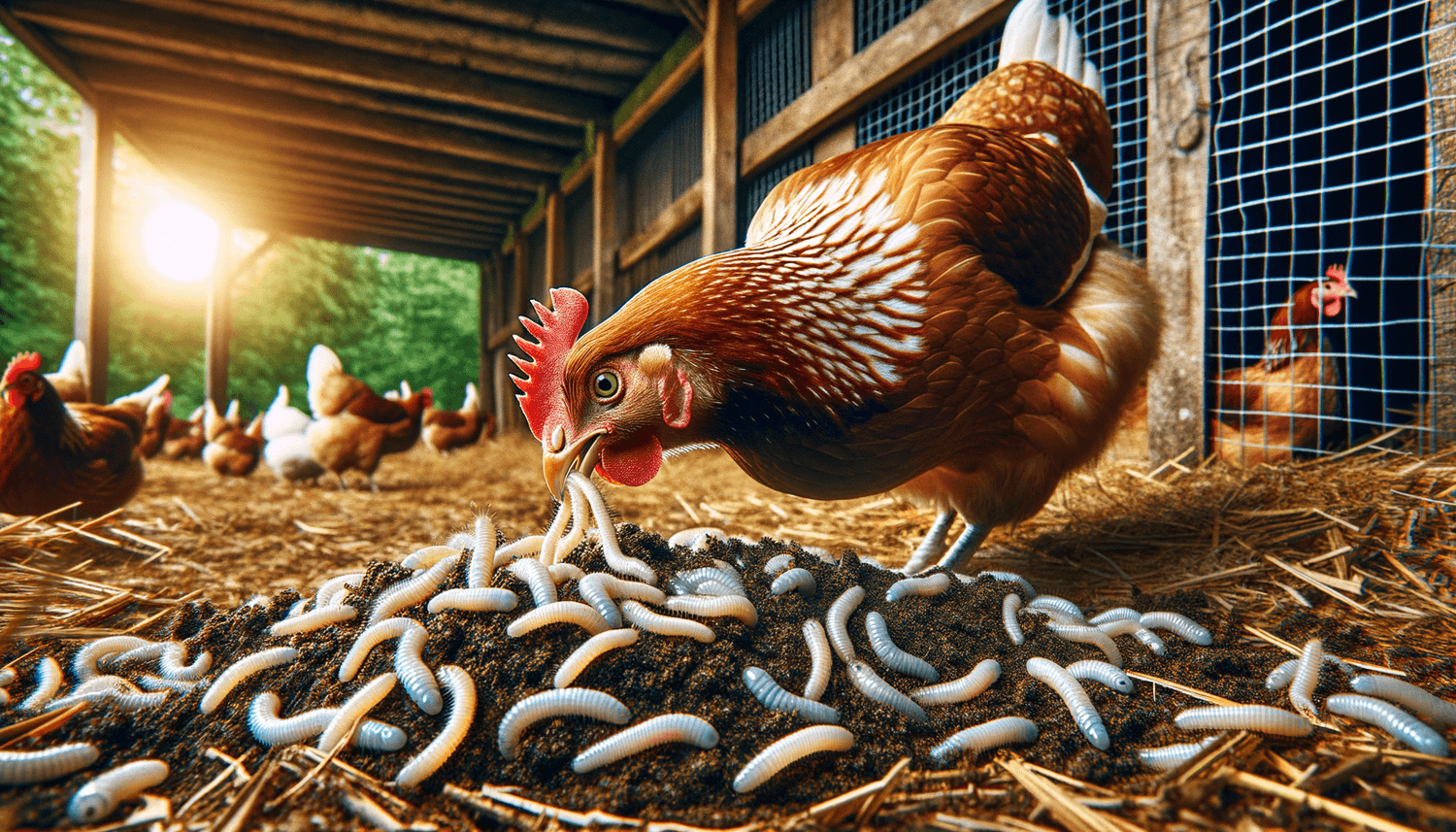 Can Chickens Eat Maggots?