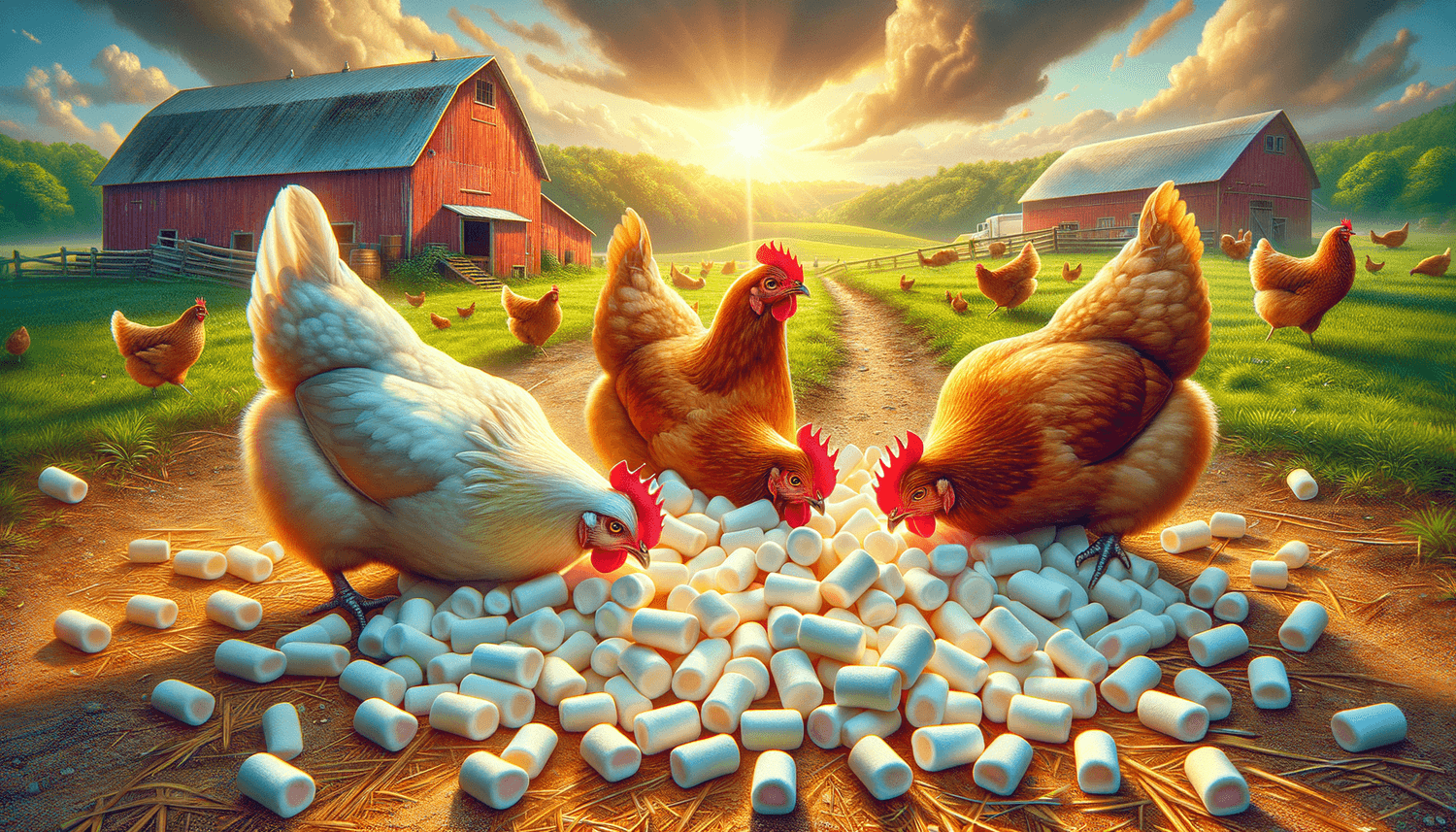 Can Chickens Eat Marshmallows?