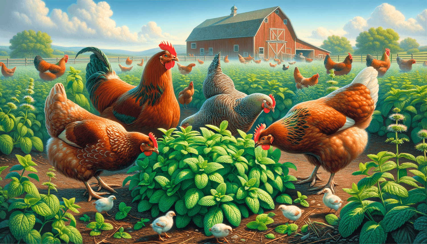 Can Chickens Eat Mint?