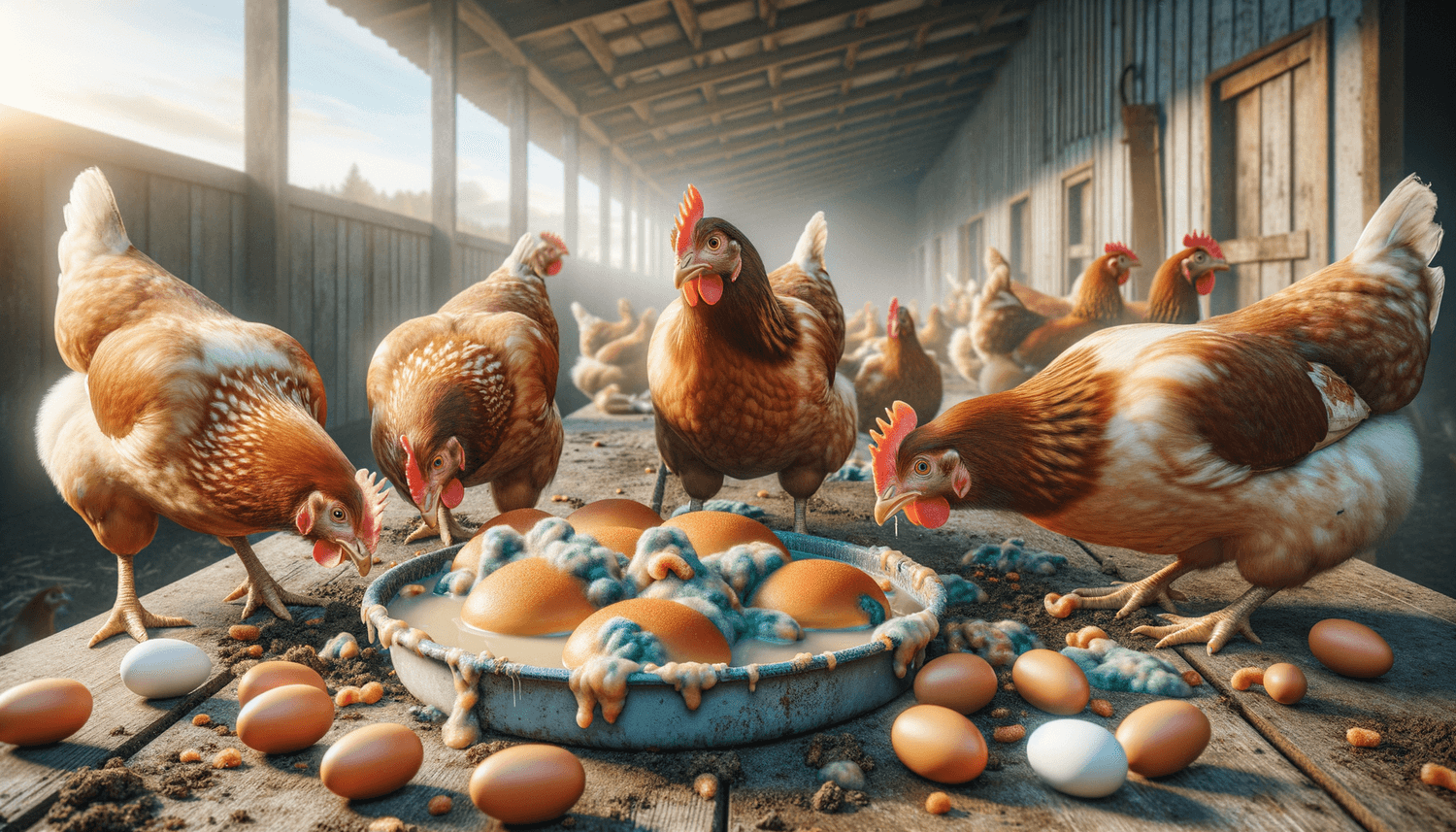 Can Chickens Eat Moldy Food?