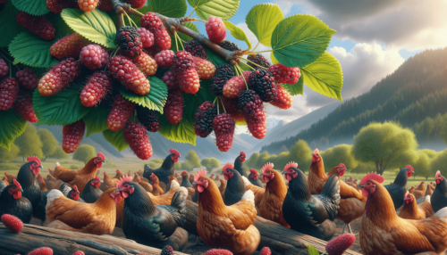 Can Chickens Eat Mulberries?