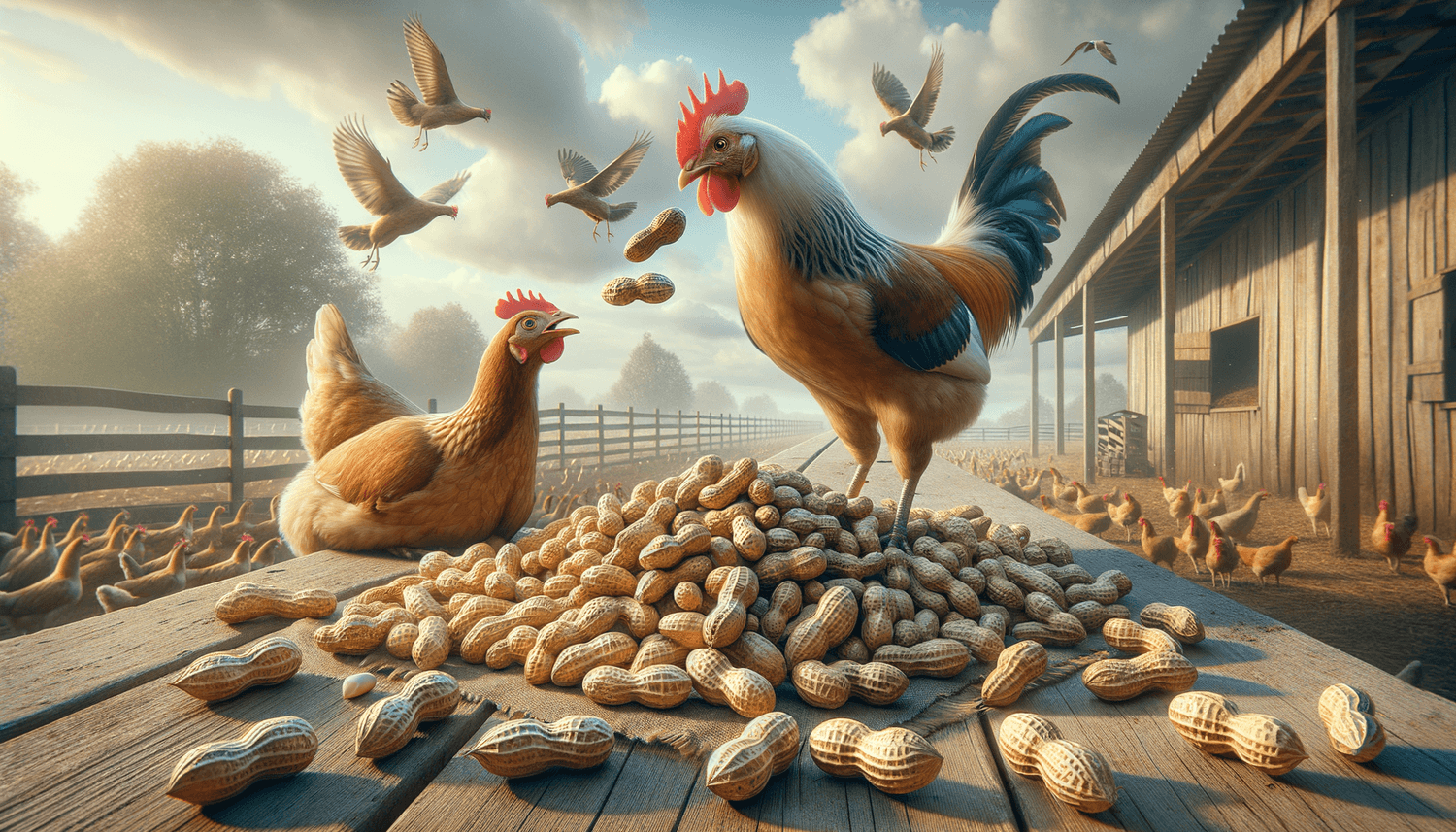 Can Chickens Eat Peanuts?