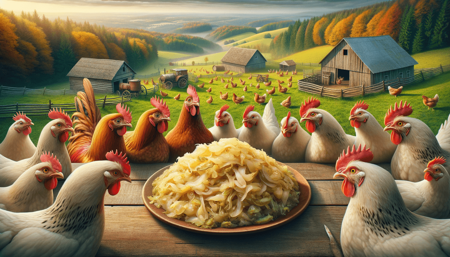 Can Chickens Eat Sauerkraut?