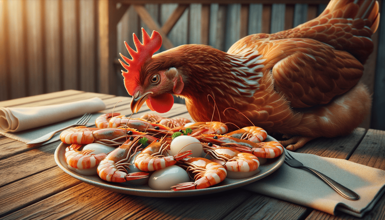 Can Chickens Eat Shrimp?