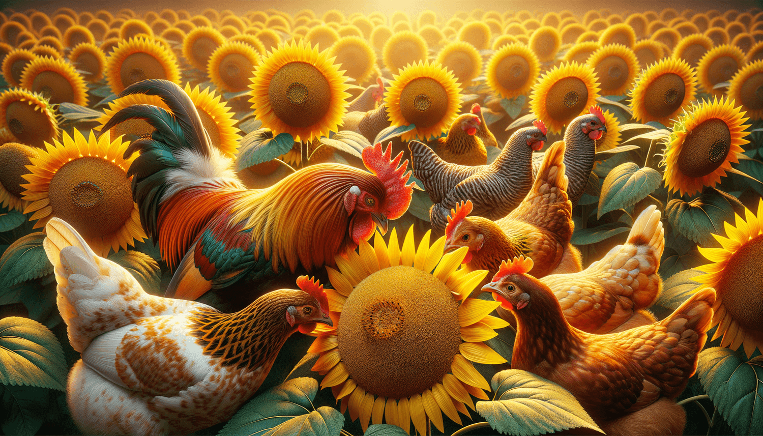 Can Chickens Eat Sunflowers?