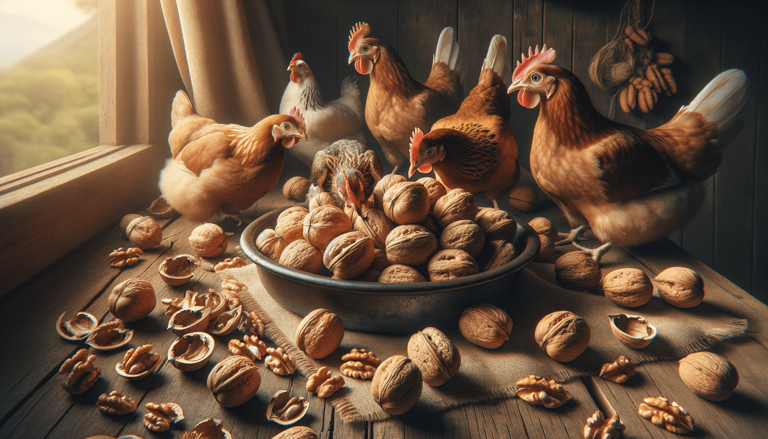 Can Chickens Eat Walnuts?