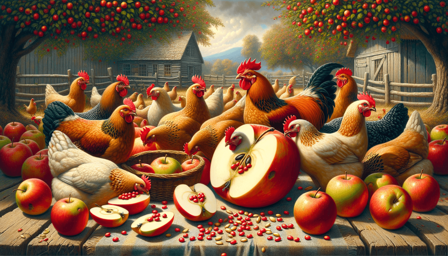 Can Chickens Eat Apple Seeds?