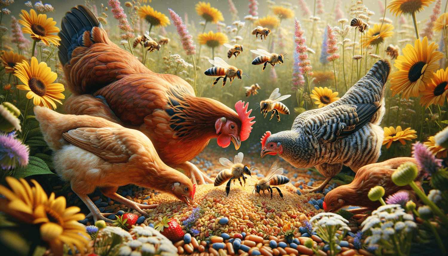 Can Chickens Eat Bees?