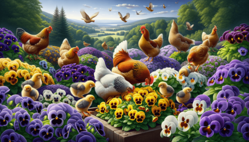 Can Chickens Eat Pansies?