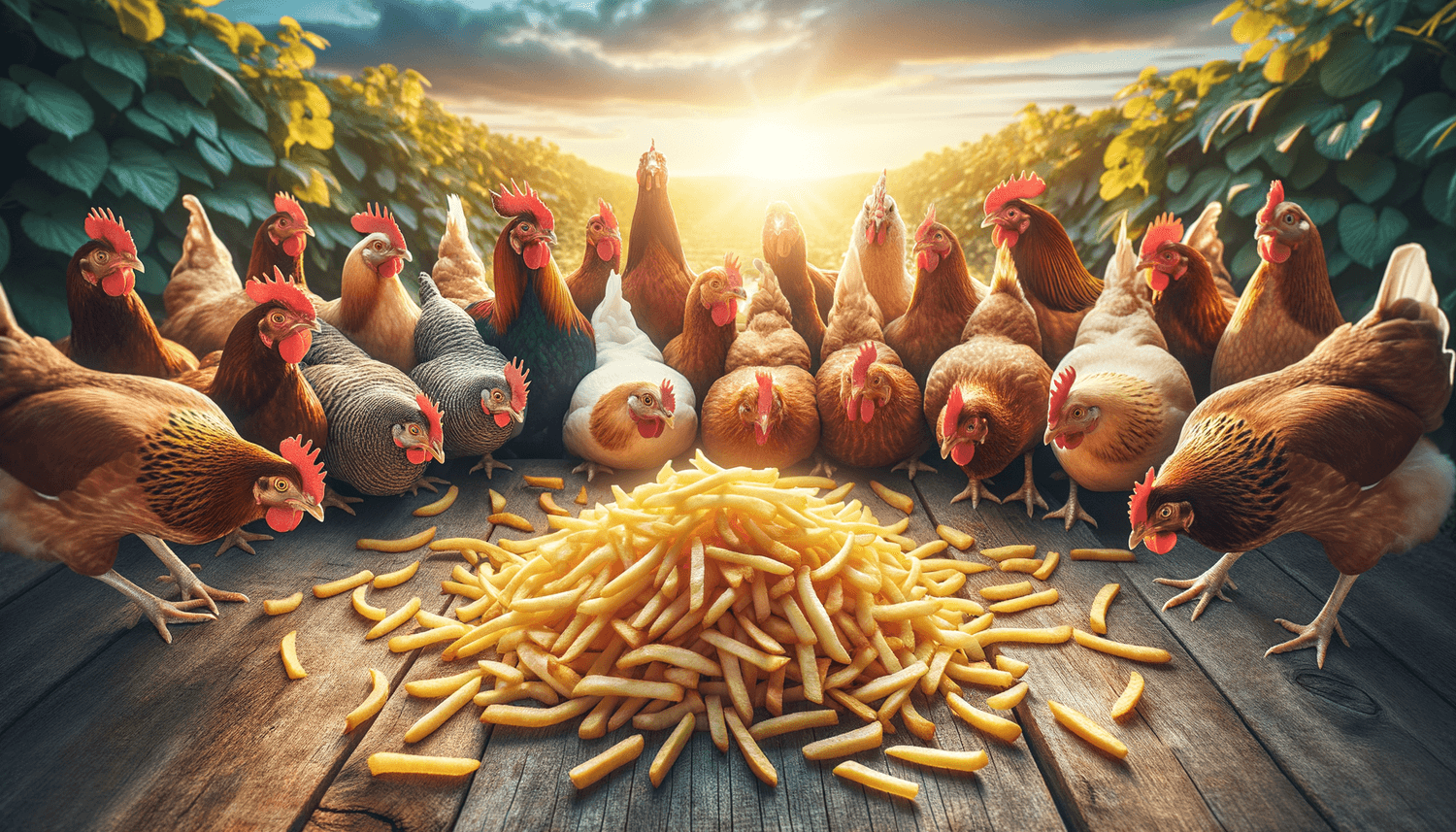 Can Chickens Eat Fries?