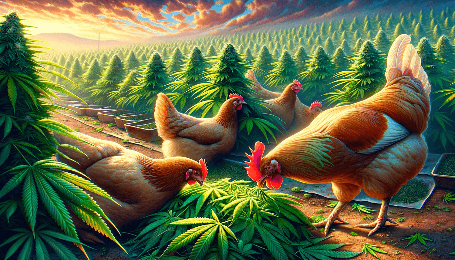 Can Chickens Eat Cannabis Leaves?