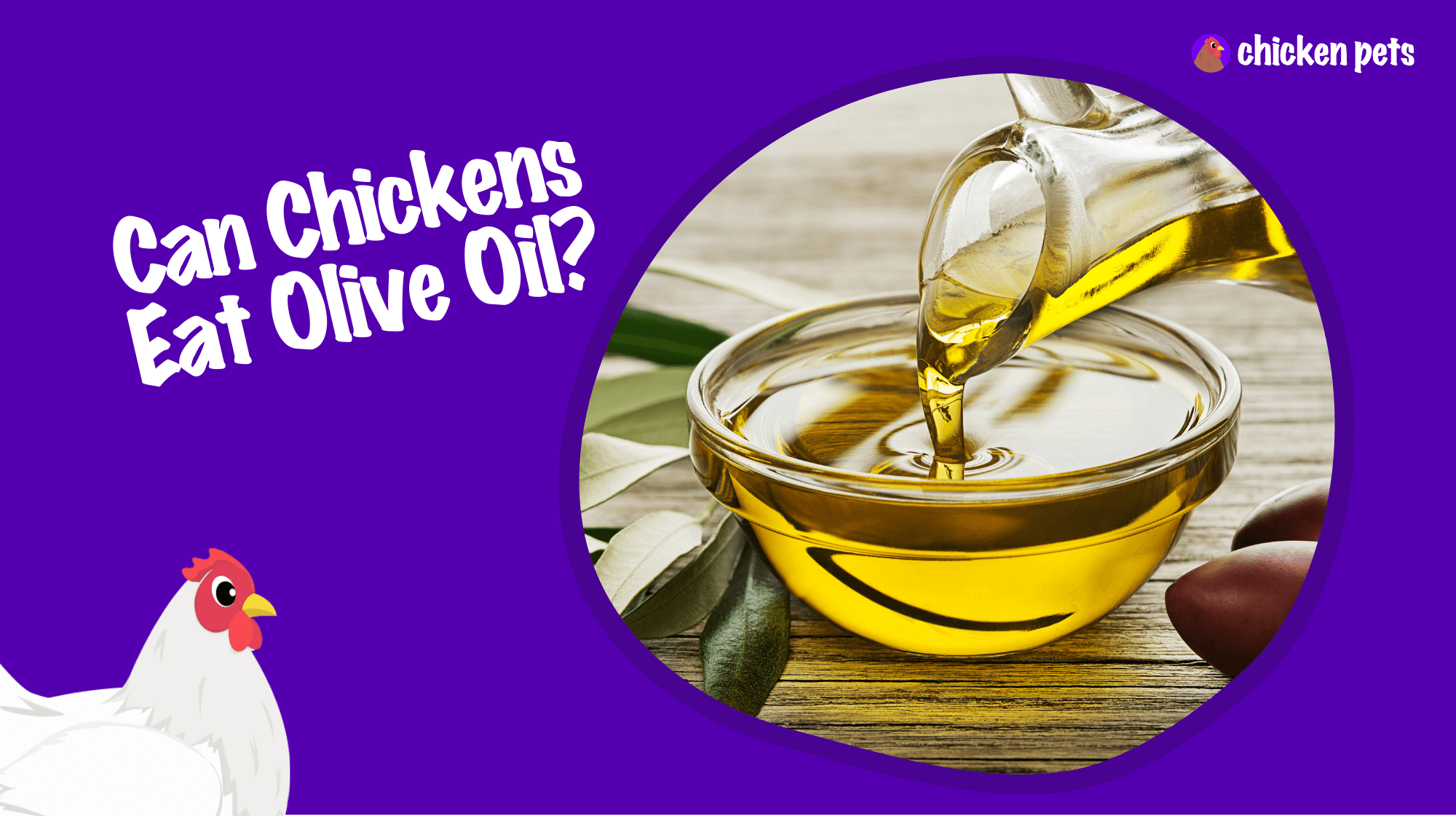 Can Chickens Eat Olive Oil